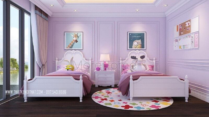 Giường ngủ con gái